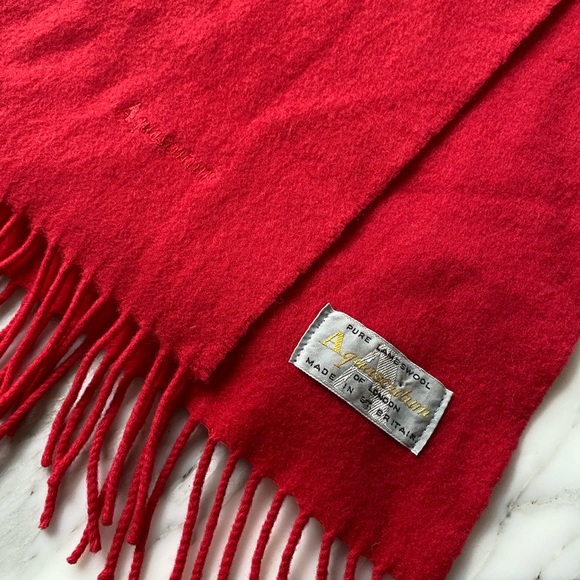 Aquascutum London Wool Scarf - Picture 3 of 7